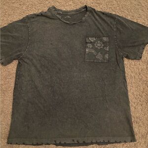 Men's Gray BDG T-Shirt with Pocket Detail